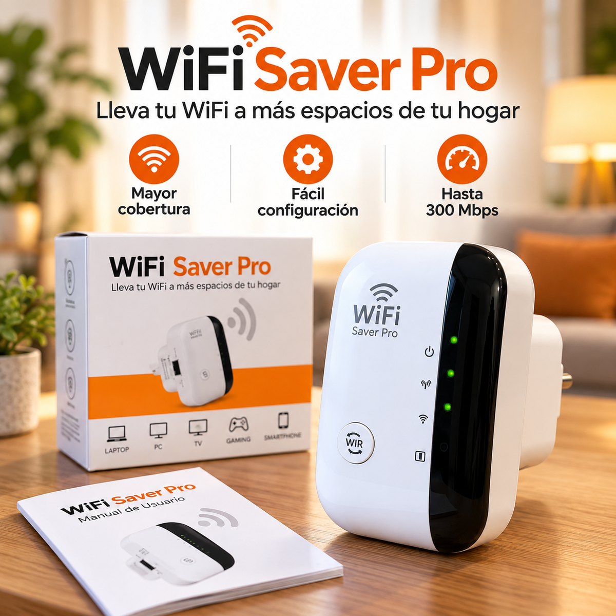 📶 WiFi Saver Pro | Lleva el WiFi a todo tu hogar