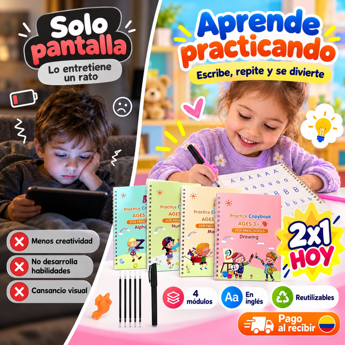 📚 Cuadernos Mágicos 2x1