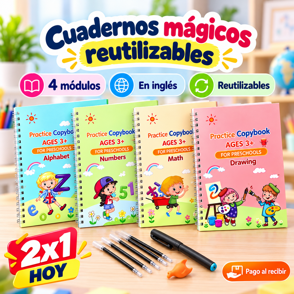📚 Cuadernos Mágicos 2x1