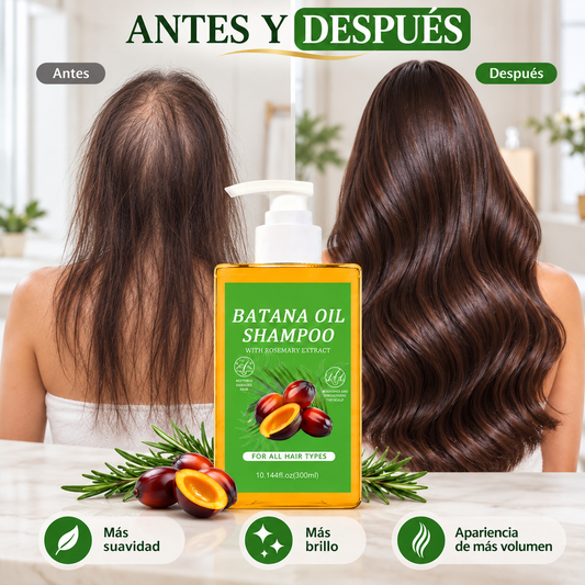 Champú de Batana con Romero – Fuerza, volumen y vida para tu cabello 🌿